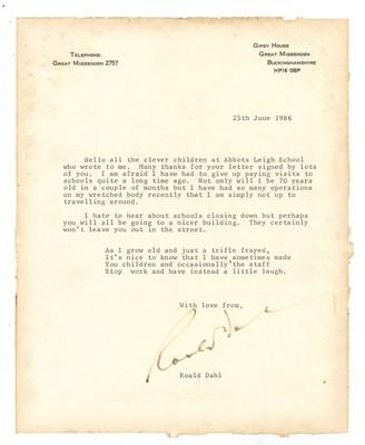 Lot 271 - Dahl (Roald)