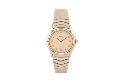 Lot 482 - EBEL CLASSIC WAVE BRACELET WATCH