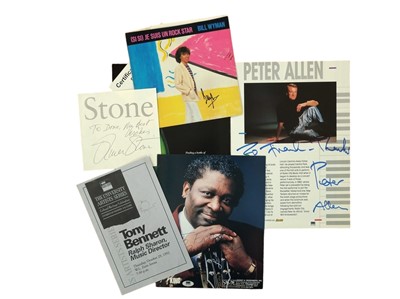 Lot 99 - Autograph Collection.- Actors, Entertainers & Musicians