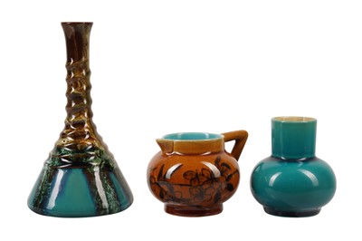 Lot 7 - CHRISTOPHER DRESSER (BRITISH, 1834-1904) FOR LINTHORPE ART POTTERY