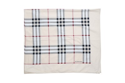 Lot 314 - Burberry Beige Check Cotton Pareo