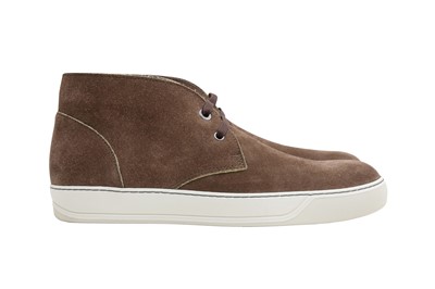 Lot 275 - Lanvin Men's Taupe Desert Boot - Size 41