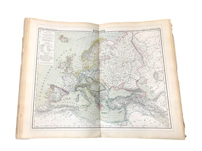 Lot 42 - Keipert. Neuer Hand Atlas uber alle Theile der Erde, Berlin 1860