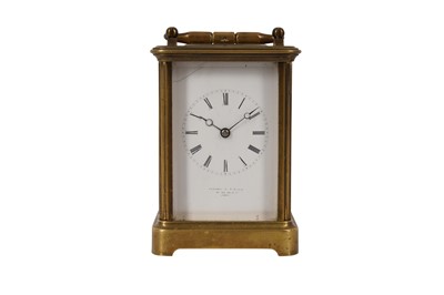 Lot 148 - THOMSON & PROFAZE REPEATER CARRIAGE CLOCK