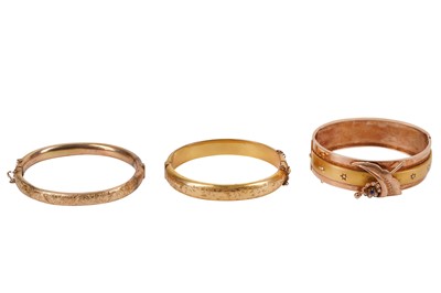 Lot 11 - THREE BANGLES