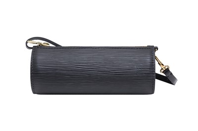 Lot 396 - Louis Vuitton Black Epi Mini Papillion Pochette