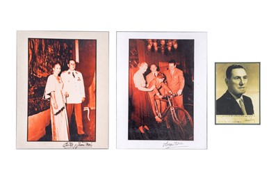 Lot 23 - Argentina Peron and Evita signed photo c1962