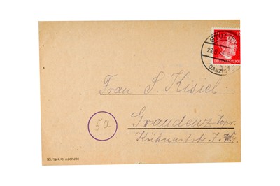 Lot 58 - Judaica Danzig Stutthof 1944 Poland