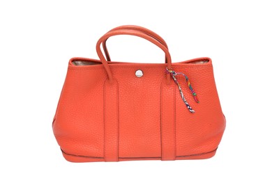 Lot 252 - Hermes Orange Negonda Garden Party 30