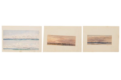 Lot 67 - THREE WATERCOLOUR PAINTINGS - VIEWS OF CEYLON, EUROPEAN SCHOOL