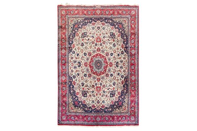 Lot 97 - A VERY FINE ISFAHAN CARPET, CENTRAL PERSIA