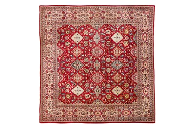 Lot 18 - A FINE SAROUK CARPET, WEST PERSIA