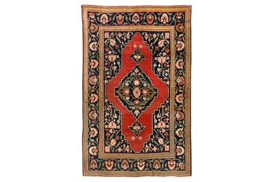 Lot 6 - AN ANTIQUE KARABAGH RUG, SOUTH CAUCASUS