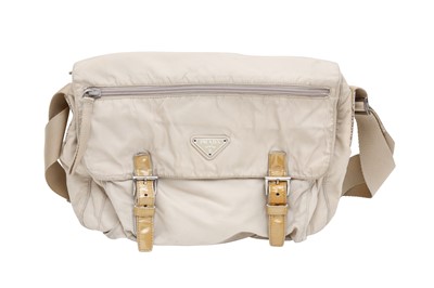 Lot 315 - Prada Beige Tessuto Messenger Bag