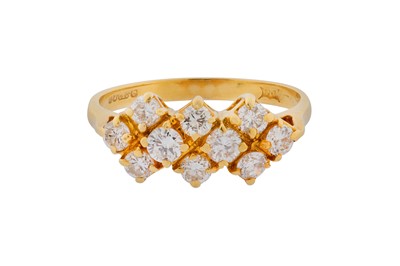 Lot 201 - A DIAMOND RING, CIRCA 1989