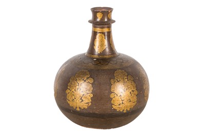 Lot 20 - A CERAMIC SURAHI VESSEL