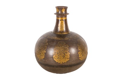 Lot 20 - A CERAMIC SURAHI VESSEL