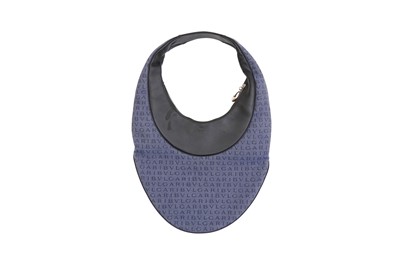 Lot 188 - Bvlgari Blue Logomania Hobo Shoulder Bag