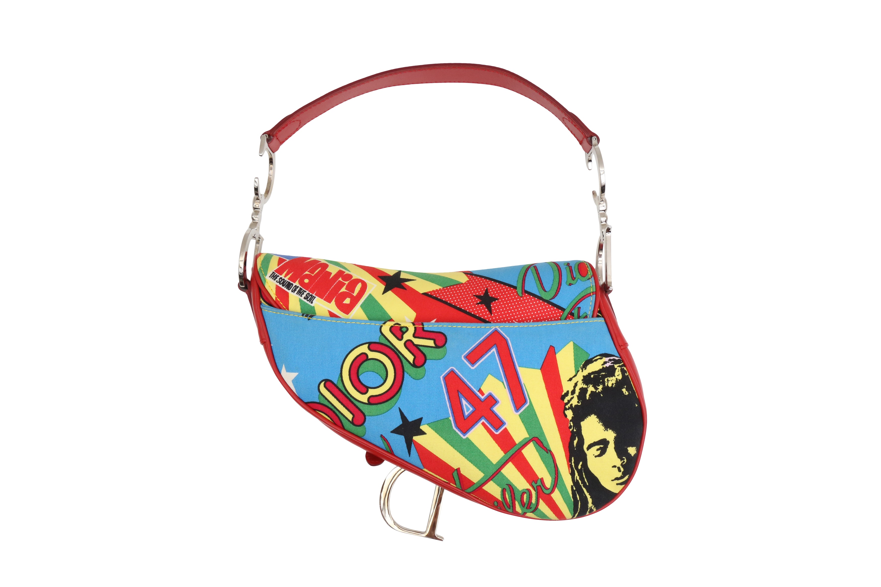 Lot 53 - Christian Dior Red Rasta Mania Bob Marley
