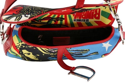 Lot 53 - Christian Dior Red Rasta Mania Bob Marley