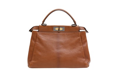 Lot 88 - Fendi Brown Medium Peekaboo Bag