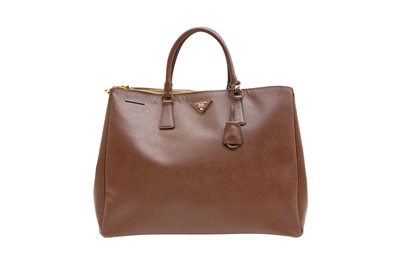 Lot 94 - Prada Brown Large Galleria Tote