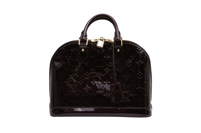 Lot 54 - Louis Vuitton Amarante Monogram Vernis Alma MM