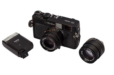 Lot 269 - A Konica Hexar RF Rangefinder Camera Outfit