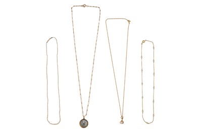 Lot 58 - FOUR NECKLACES