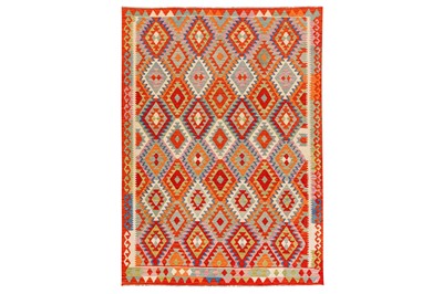 Lot 72 - A FINE TURKISH DESIGN KILIM