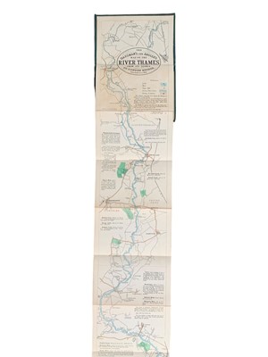 Lot 49 - The Oarsman’s and Angler’s Map of the River Thames
