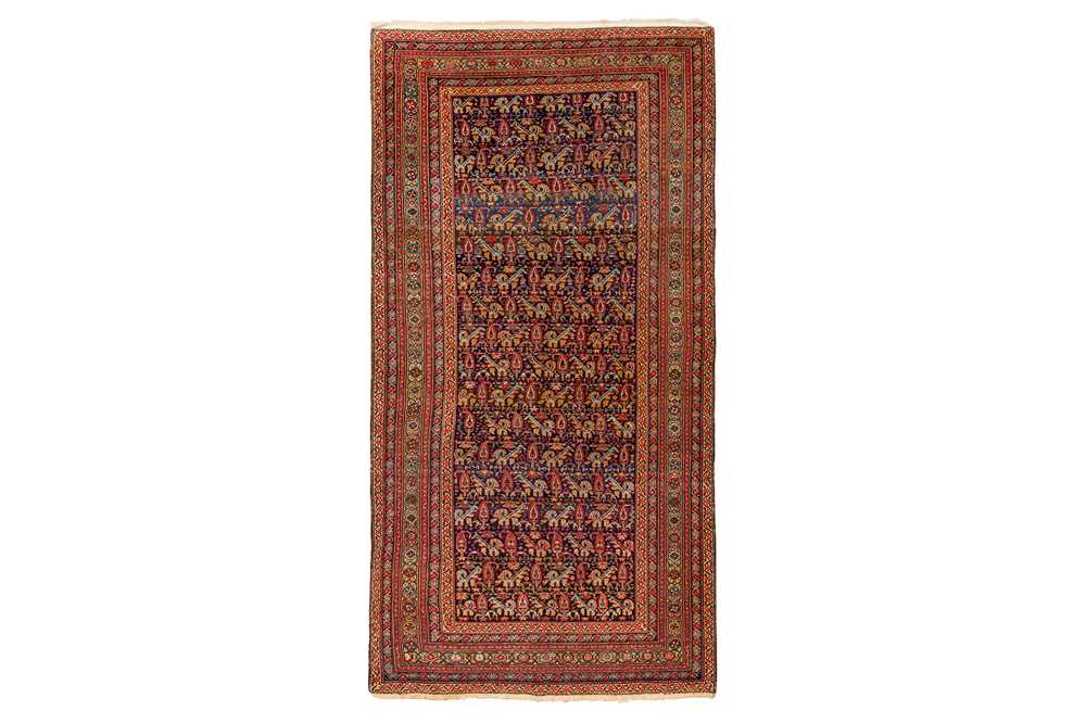 Lot 15 - AN ANTIQUE MALAYIR KELLEH, WEST PERSIA