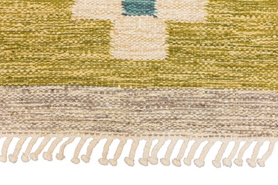 Lot 20 - A FINE SWEDISH KILIM