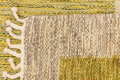 Lot 20 - A FINE SWEDISH KILIM