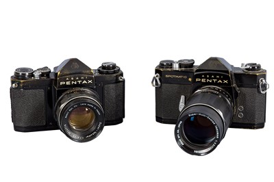 Lot 239 - A Pair of Asahi Pentax SLR Cameras