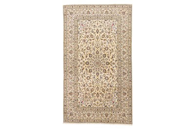 Lot 76 - A FINE KASHAN CARPET, CENTRAL PERSIA