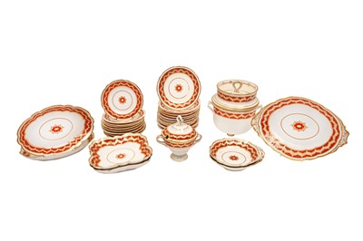 Lot 403 - A WORCESTER FLIGHT BARR & BARR PART DINNER SERVICE