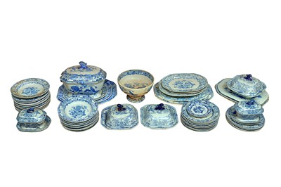 Lot 400 - AN EXTENSIVE GROUP OF 19TH CENTURY BLUE AND WHITE PORCELAIN, MOSTLY MASON'S