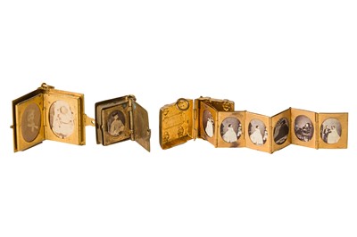 Lot 26 - PHOTOGRAPHIC JEWELLERY, c.1860