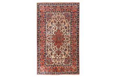 Lot 102 - AN EXTREMELY FINE PART SILK ISFAHAN RUG, CENTRAL PERSIA