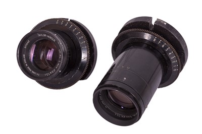 Lot 204 - A Pair of Taylor Hobson Ortal TV Lenses