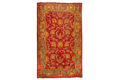 Lot 80 - AN ANTIQUE USHAK CARPET, TURKEY