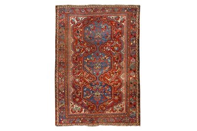 Lot 1 - AN ANTIQUE QASHQAI RUG, SOUTH-WEST PERSIA