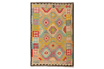 Lot 50 - A FINE TURKISH DESIGN KILIM