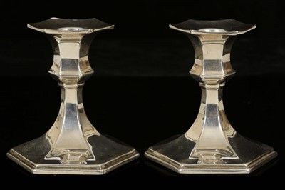 Lot 341 - A pair of fine antique George V Sterling...