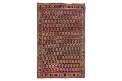 Lot 58 - AN ANTIQUE SENNEH RUG, WEST PERSIA