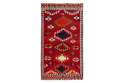 Lot 59 - A FINE QASHQAI KILIM, SOUTH-WEST PERSIA