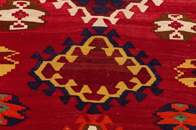 Lot 59 - A FINE QASHQAI KILIM, SOUTH-WEST PERSIA