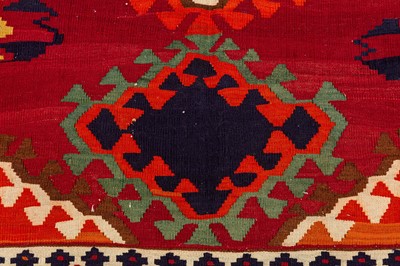 Lot 59 - A FINE QASHQAI KILIM, SOUTH-WEST PERSIA