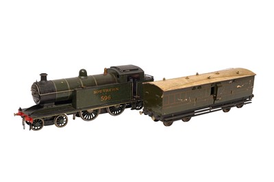 Lot 295 - AN EARLY 20TH CENTURY GAUGE 3 BASSETT-LOWKE LIVE STEAM LOCOMOTIVE